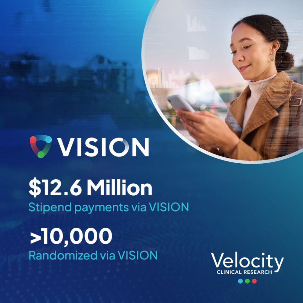 Velocity VISION Technology Milestones